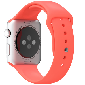 Ремешок силиконовый Special Case для Apple Watch 42/44мм Розовый S/M/L