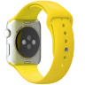 Ремешок силиконовый Special Case для Apple Watch  38/40 мм Желтый S/M/L
