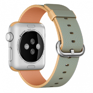Ремешок нейлоновый Special Nylon для Apple Watch 38/40 мм Золотистый/Кобальт
