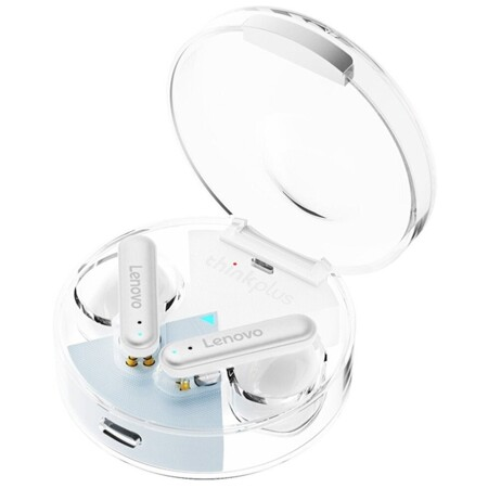 Наушники беспроводные Lenovo LP10 True Wireless Earbuds белый