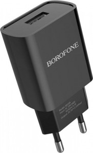 Сетевое зарядное устройство Borofone A20A черный