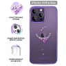 Чехол-накладка PQY Wish для iPhone 14 Pro Max Фиолетовый
