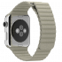 Ремешок кожаный для Apple Watch 42/44 мм Молочный