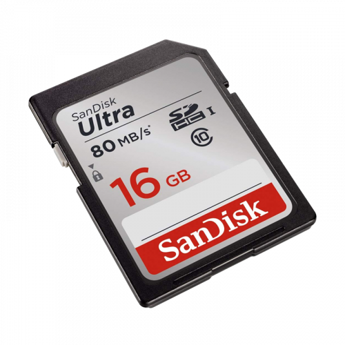 Карта памяти SanDisk Ultra SDHC Memory Card 16Gb UHS-I U1 Class10