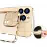 Чехол-накладка PQY Wish для iPhone 13 Pro Золото