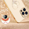Чехол-накладка PQY Wish для iPhone 13 Pro Max Золото