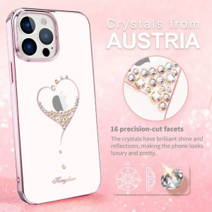 Чехол-накладка PQY Wish для iPhone 13 Pro Max Розовое золото