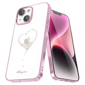 Чехол-накладка PQY Wish для iPhone 14 Розовое золото