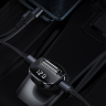Автомобильное зарядное устройство с FM-трансмиттером Baseus Baseus F40 Streamer черный
