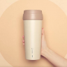 Портативная термокружка 17PIN 400ml Бежевая
