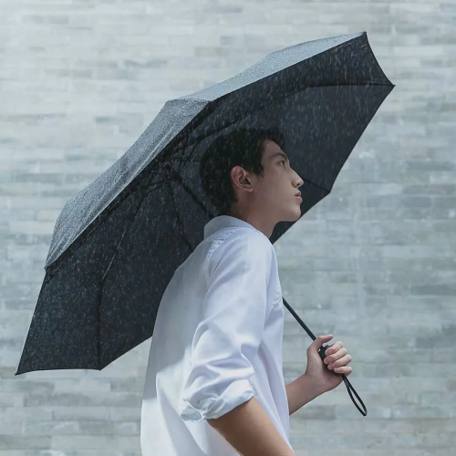Зонт складной Xiaomi 90 Points Large And Convenient All-Purpose Umbrella Чёрный