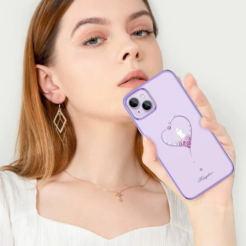 Чехол-накладка PQY Wish для iPhone 14 Plus Фиолетовый