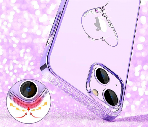 Чехол-накладка PQY Wish для iPhone 14 Plus Фиолетовый