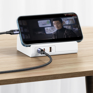 Зарядное устройство - подставка Usams US-CC160 P1 65W Белый