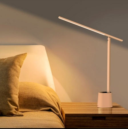 Настольная светодиодная лампа Baseus Smart Eye Series Charging Folding Reading Desk Lamp белый