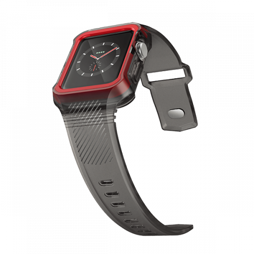 Ремешок X-Doria Rumble для Apple Watch 42 мм Чёрный