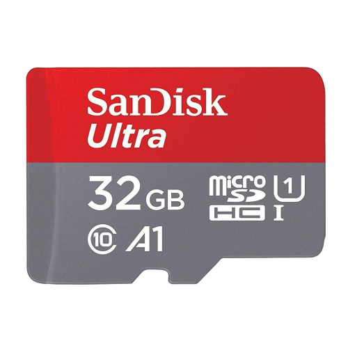 Карта памяти SanDisk Ultra microSDHC Memory Card 32Gb UHS-I U1 Class10 + SD Adapter