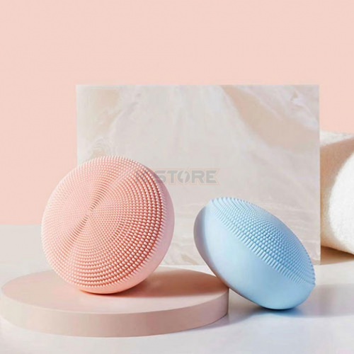 Вибрационный массажер для очистки лица Xiaomi Mijia Sonic Facial Cleanser Розовый