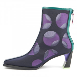 UNITED NUDE ZINK MESH BOOT MID женские ботильоны