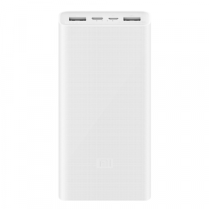 Аккумулятор внешний Xiaomi Mi Power Bank 3 20000мАч Белый