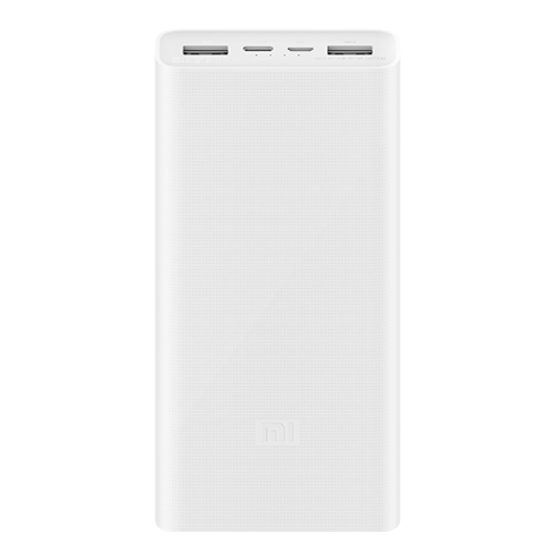 Аккумулятор внешний Xiaomi Mi Power Bank 3 20000мАч Белый