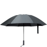 Зонт со встроенным фонариком Xiaomi U'REVO Automatic Reverse Folding Lighting Umbrella Чёрный