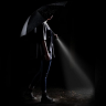 Зонт со встроенным фонариком Xiaomi U'REVO Automatic Reverse Folding Lighting Umbrella Чёрный