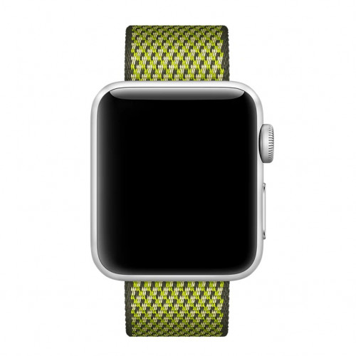 Ремешок Woven Nylon band Alt для Apple Watch 42/44 Зелёный