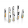 Комплект перезаряжаемых аккумуляторных батарей EBL AAA 1100mAh (8шт)