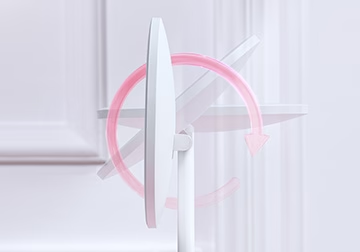 Зеркало с подсветкой AMIRO Mini 2 Desk Makeup Mirror White AML117 (белое)