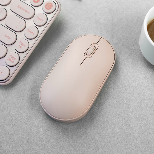 Мышь компьютерная беспроводная MIIIW Bluetooth Dual Mode Portable Mouse Lite Розовая