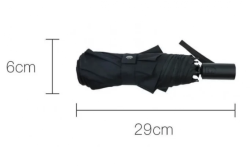 Зонт унисекс Pinlo Automatic Umbrella PLZDS04XM (черный)