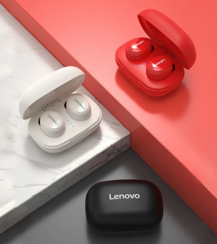 Наушники беспроводные Lenovo EW301 True Wireless Earbuds белый