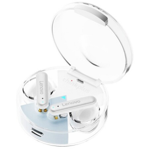 Наушники беспроводные Lenovo LP10 True Wireless Earbuds белый