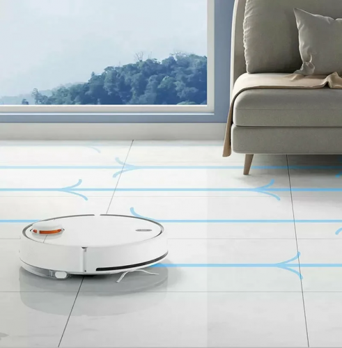 Моющий робот-пылесос Xiaomi Mi Robot Vacuum-Mop 2 Белый