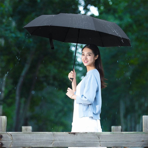 Полуавтоматический зонт Xiaomi 90 Point All Purpose Umbrella Чёрный