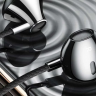 Наушники проводные Lenovo HF140 Metal Earphone черный