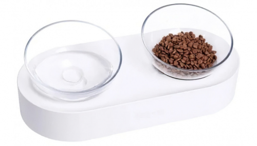 Миска для домашних животных Petkit 15° Adjustable Double Bowl (белые)