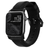 Ремешок Nomad Traditional для Apple Watch 42/44 мм Чёрный с черной фурнитурой