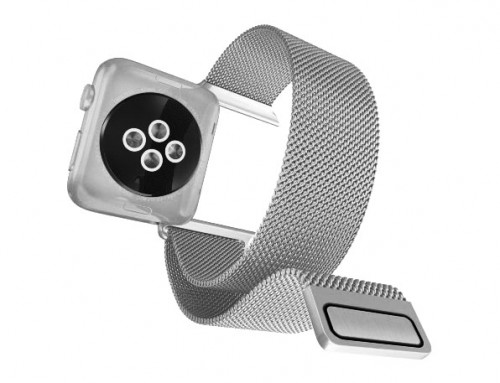 Ремешок X-Doria Mesh для Apple watch 42/44 mm Серебро
