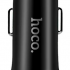 Автомобильное зарядное устройство HOCO Z1 2xUSB, 2.1А (черный)